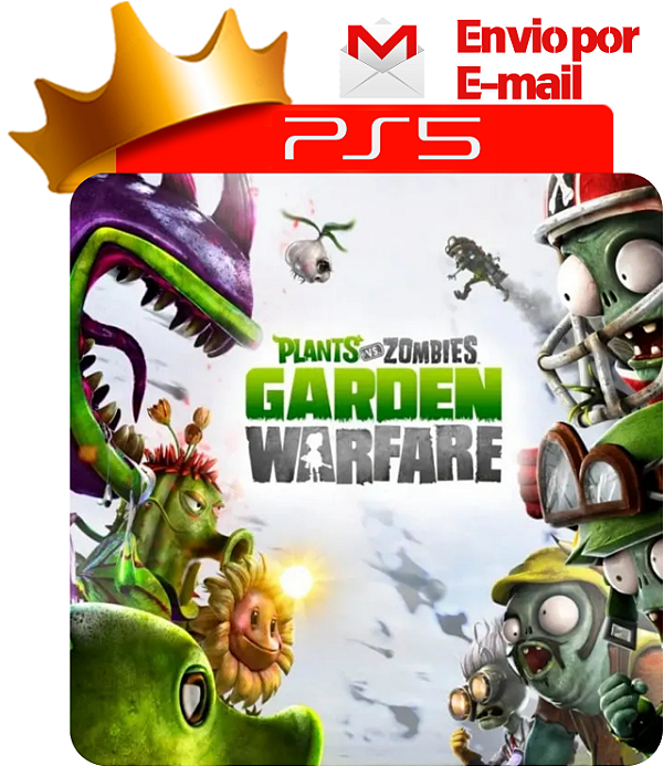 Plants vs Zombies Garden Warfare para ps5 em mídia digital