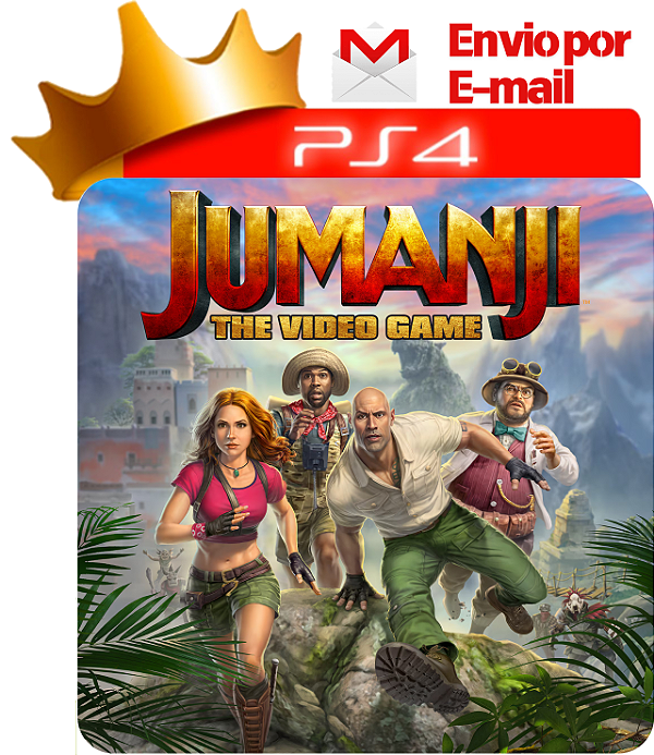 Jumanji para ps4 em mídia digital