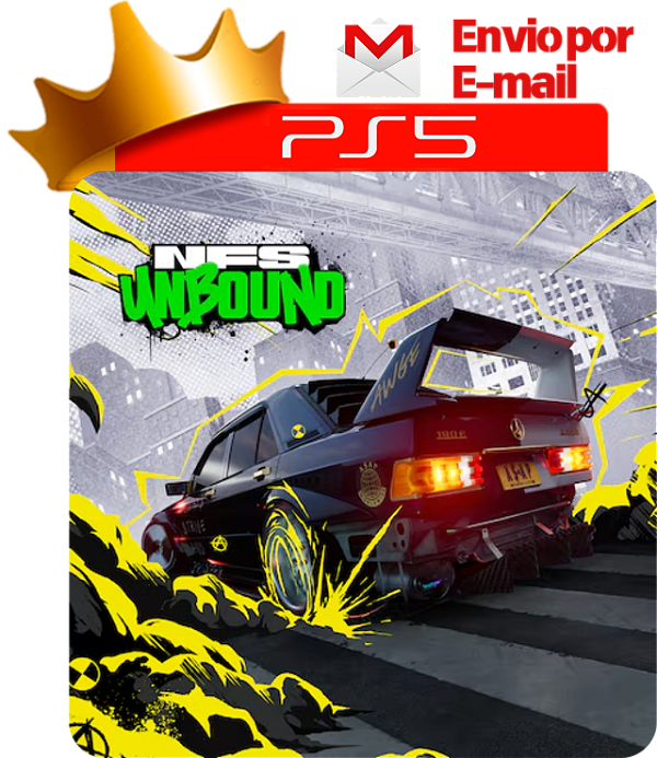 Need for Speed Unbound para ps5 em mídia digital