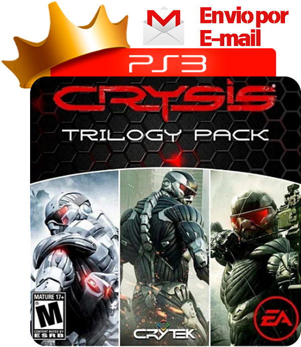 Trilogia Crysis para PS3 em mídia digital