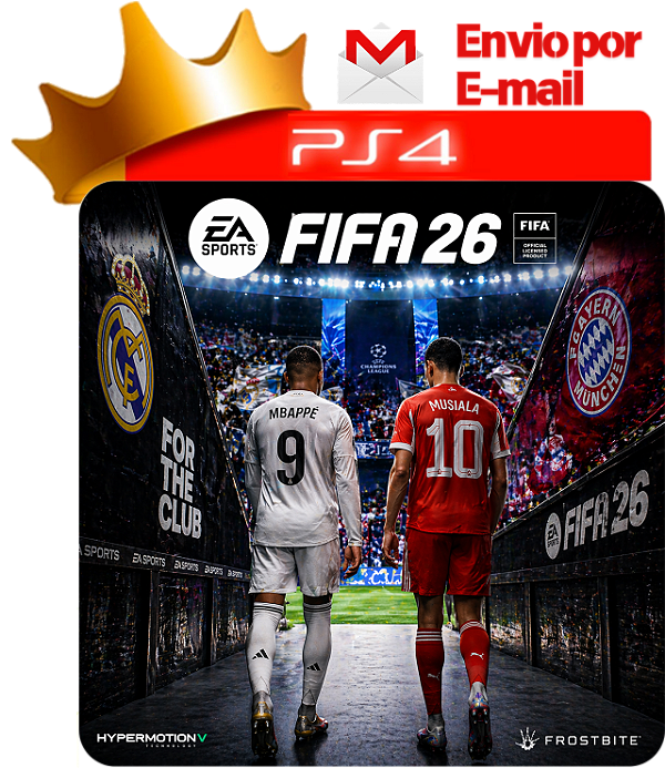 Fifa 26 para PS4 em midia digital