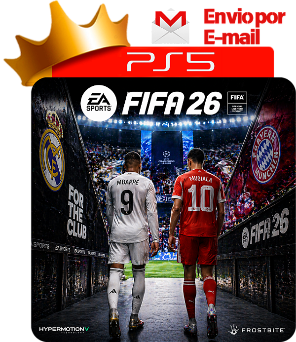 Fifa 26 para PS5 em midia digital