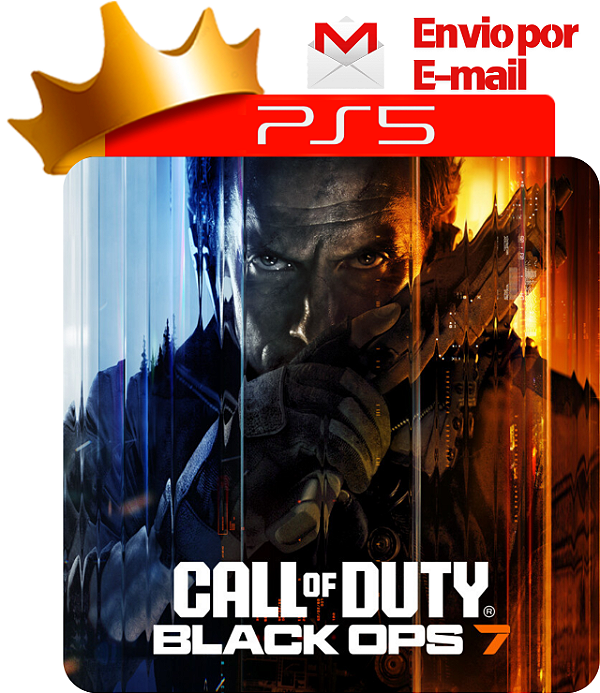 Jogo Call of Duty Black Ops 7 em Mídia Digital Para PS5 Pre venda