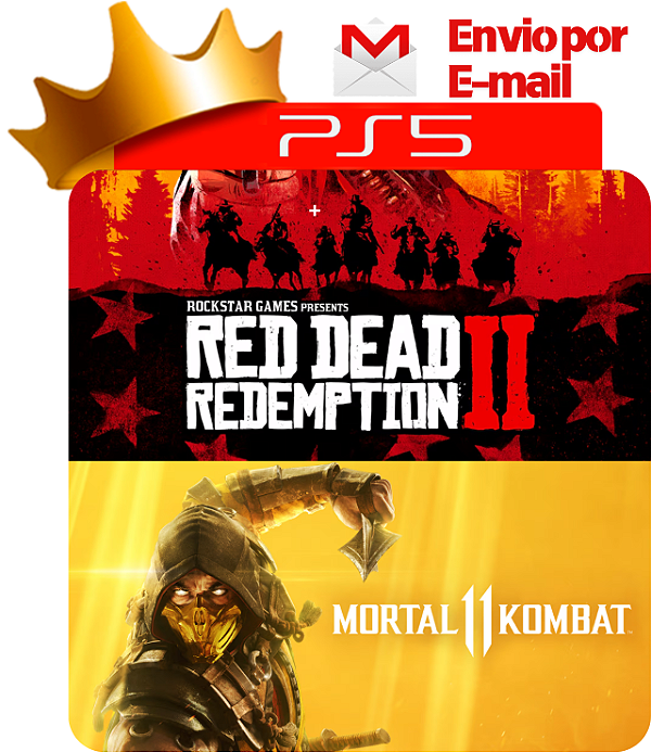 Red Dead Redemption 2 + Mortal Kombat 11 PS5 Digital