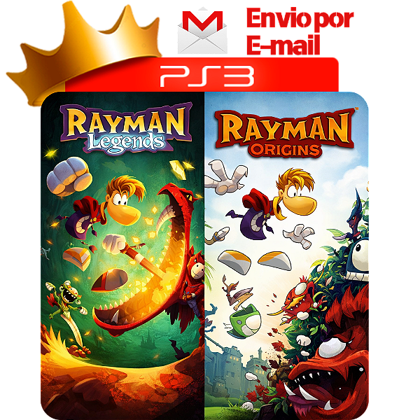 Rayman legends + Rayman origins PS3 Digital