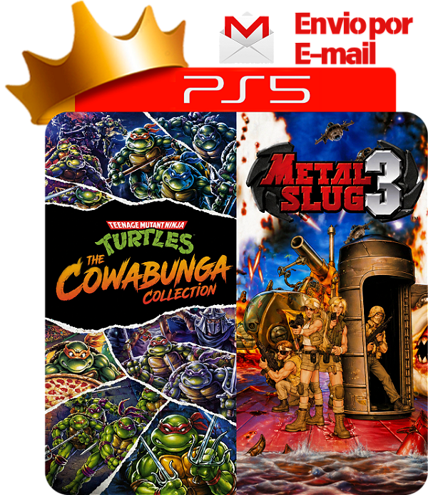 Teenage Mutant Ninja Turtles The Cowabunga Collection + Metal Slug 3 PS5 Digital