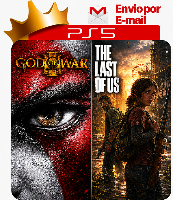 God of war 3 + the last of us PS5 digital