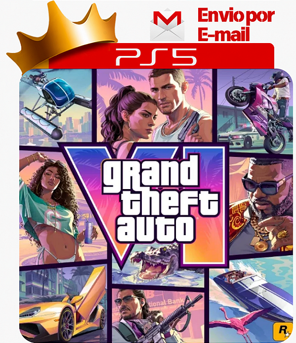 Pré-venda Gta 6 PS5 Digital