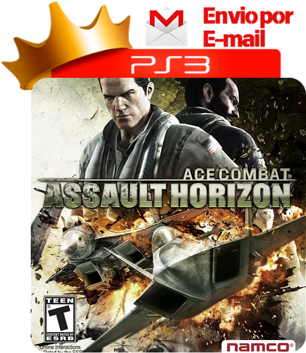 ace combat assault horizon para ps3 em mídia digital