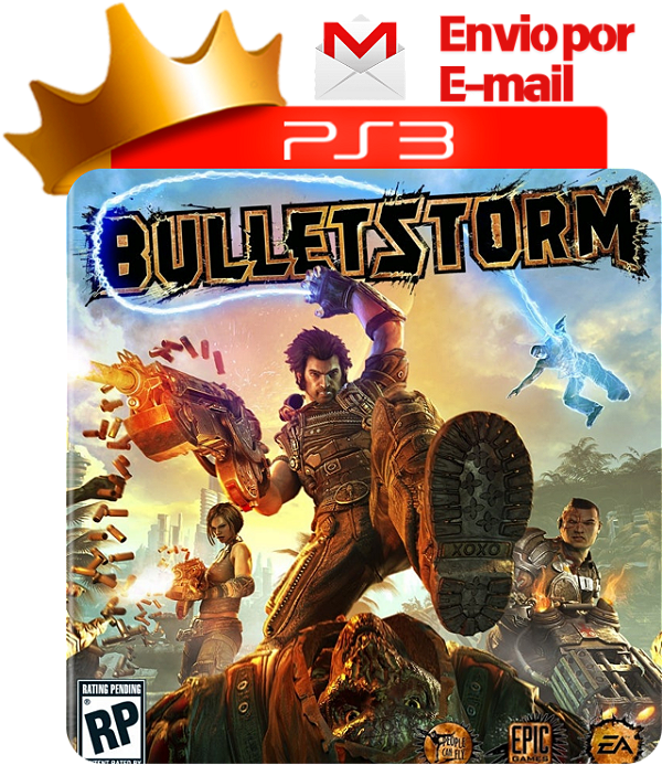 Bulletstorm para ps3 em mídia digital