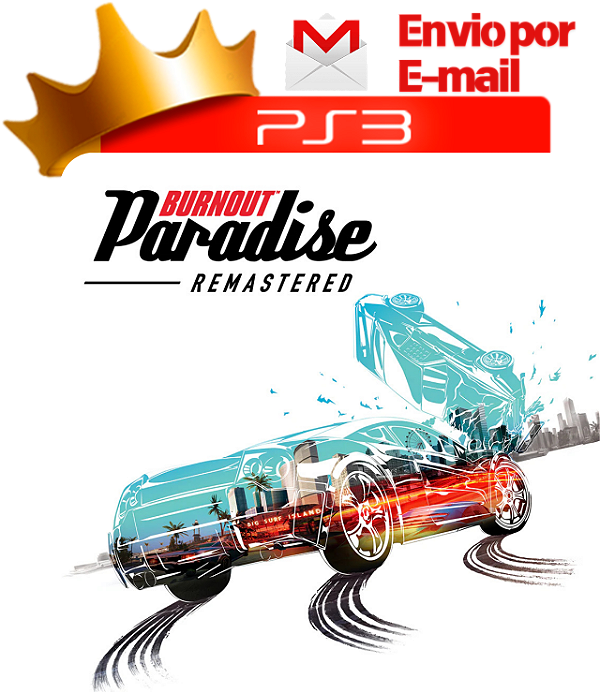 Burnout Paradise para PS3 em mídia digital