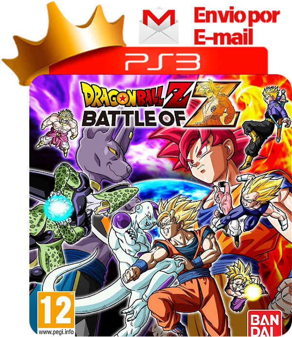 Dragon Ball battle Of Z para PS3 em mídia digital