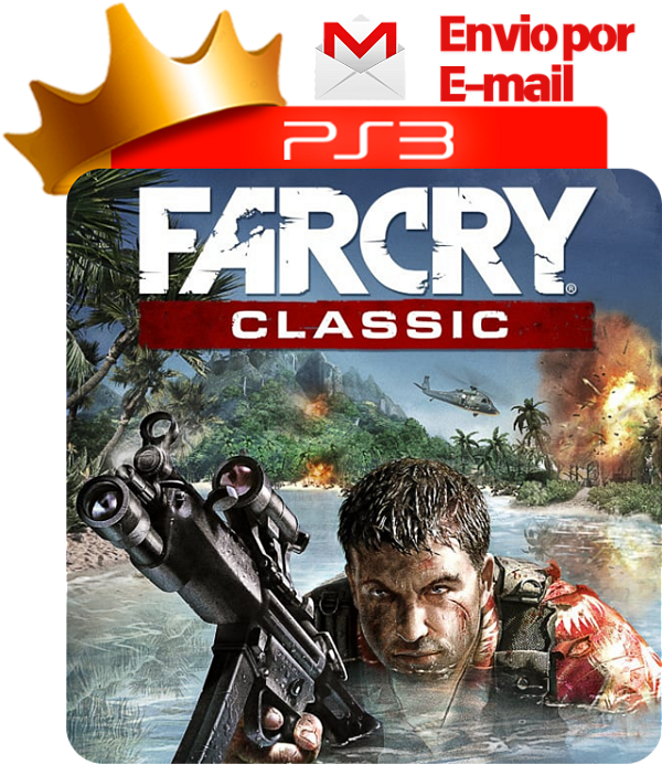 far cry 1 classico do ps2 para ps3 em mídia digital