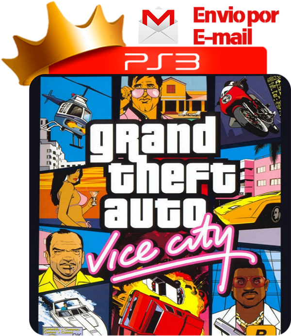 gta vice city classico ps2 para ps3 em mídia digital