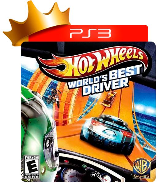 Hotwheels para PS3 em mídia digital
