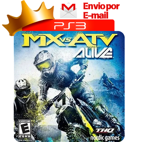 MX VS ATV Alive para ps3 em mídia digital