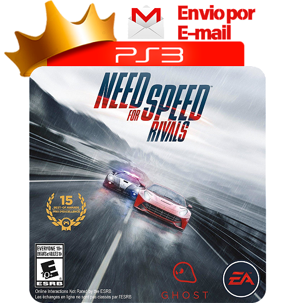 need for speed the rivals dublado para ps3 em mídia digital