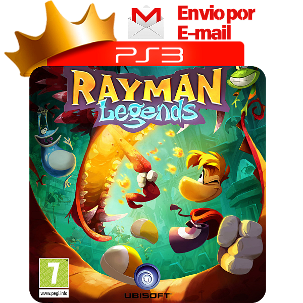 rayman legends dublado para ps3 em mídia digital