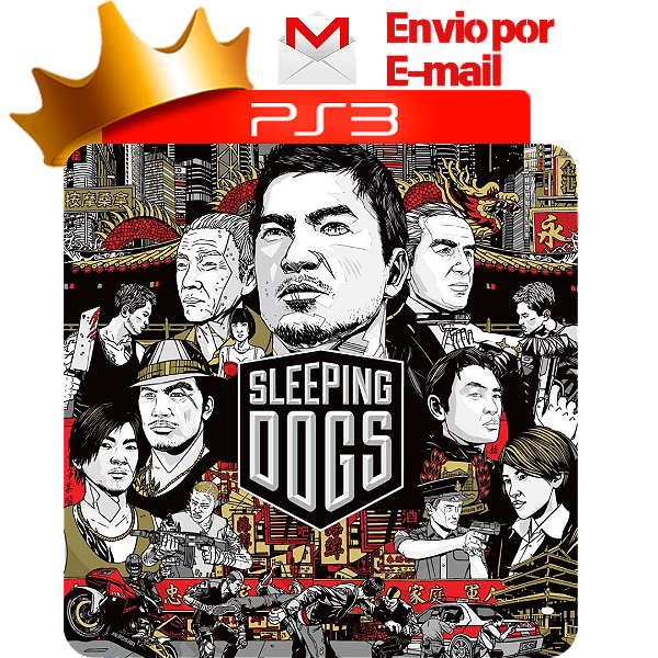 sleeping dogs para ps3 em mídia digital
