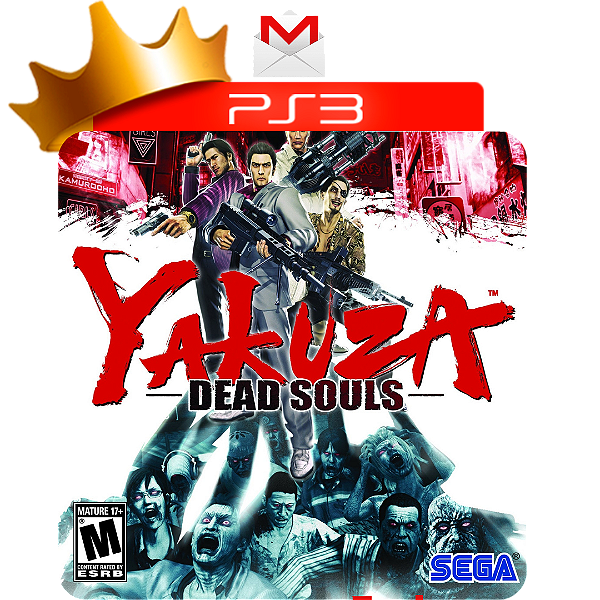 yakuza dead souls para ps3 em mídia digital
