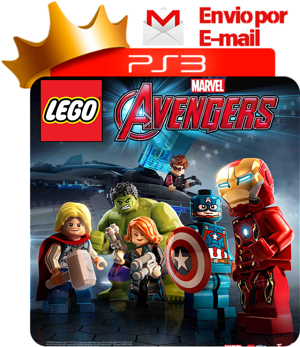 lego vingadores dublado para ps3 em mídia digital