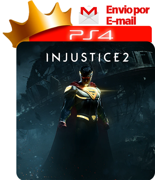 Injustice 2 dublado para ps4 em mídia digital