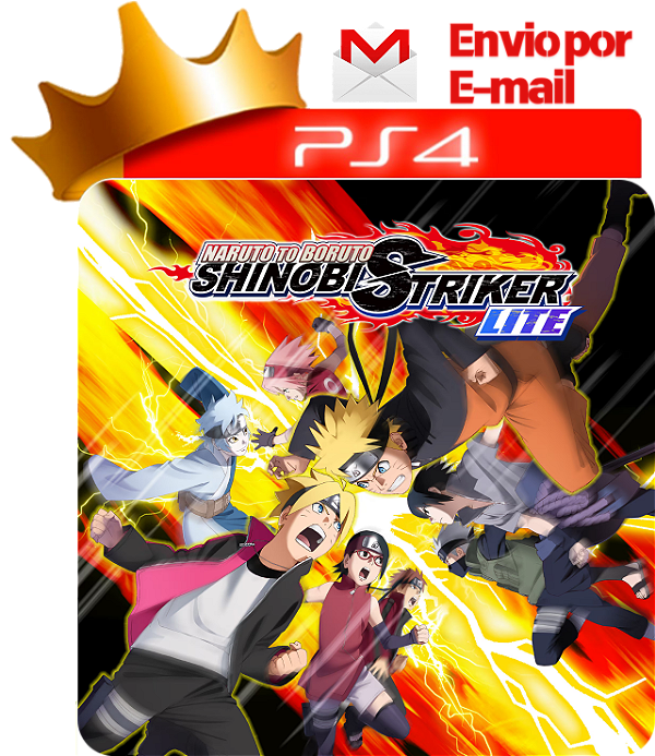 Naruto to boruto shinobi striker para ps4 em mídia digital