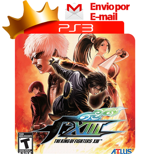 The king of fighters 13 para ps3 em mídia digital