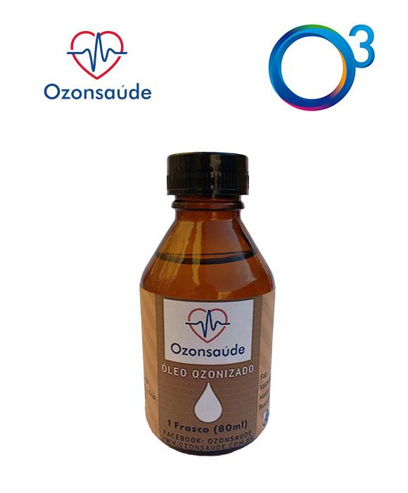 Óleo Ozonizado De Coco Extravirgem - 80ml Ozonsaúde