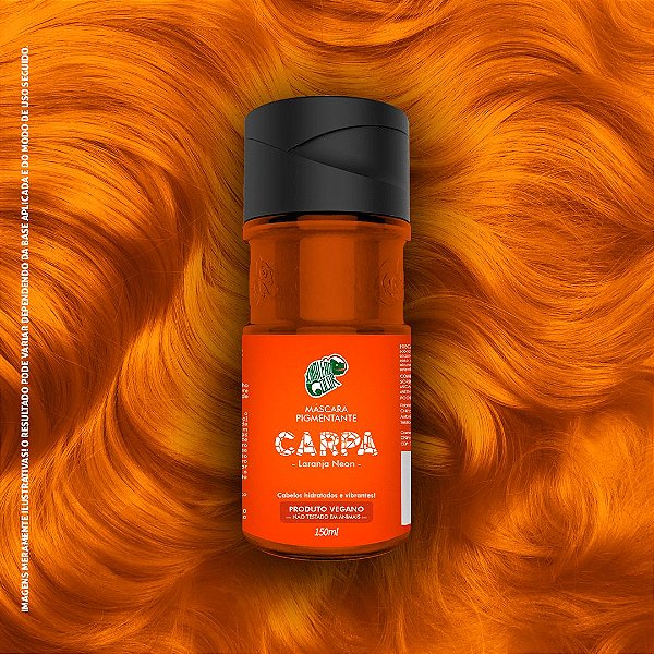 Kamaleão Máscara Pigmentante Color Tonalizante Carpa - 150ml