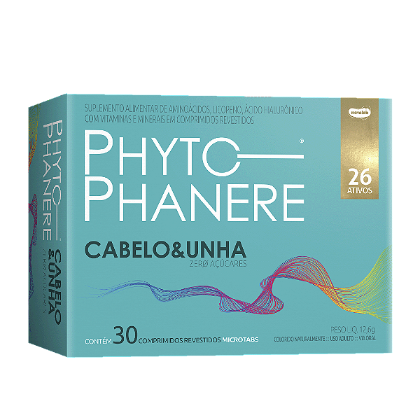 Phytophanere Aminoácidos Cabelo E Unha 30 Caps Novolab