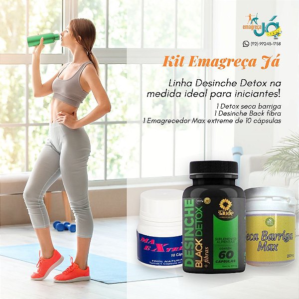 KIT EMAGRECAJA INICIANTE