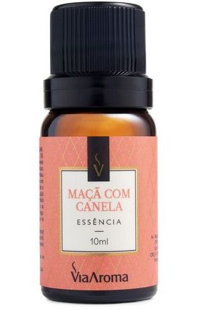 Essência Aromática Maçã com Canela Via Aroma - 10ml