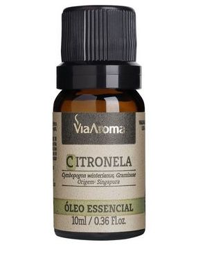 Óleo Essencial Citronela Via Aroma - 10ml