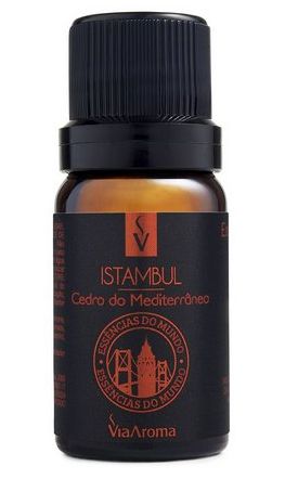 Essência Aromática Istambul - Cedro do Mediterrâneo -  Via Aroma - 10ml