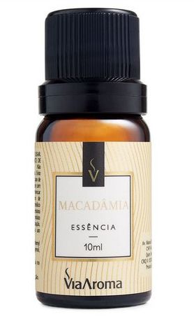 Essência Aromática Macadâmia Via Aroma - 10ml