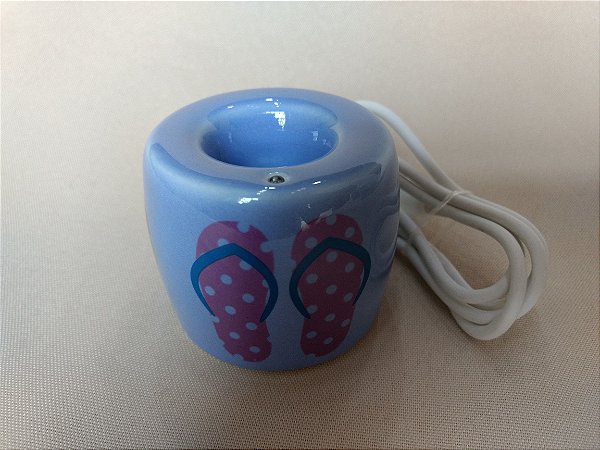 Aromatizador Eletrônico USB Chinelinhos - Lilás