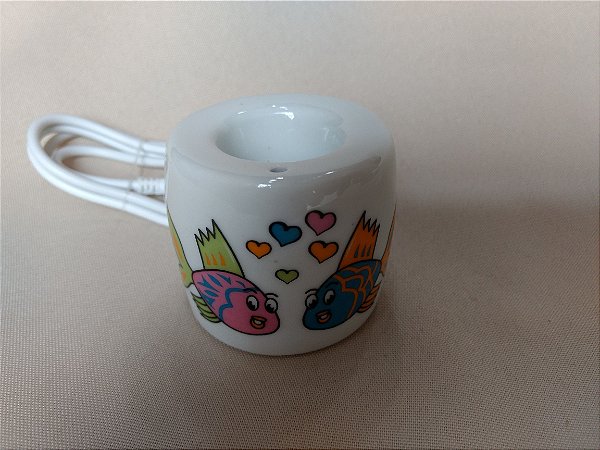 Aromatizador Eletrônico USB Peixinhos - Branca