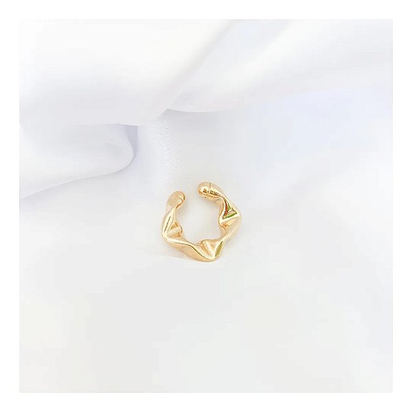 Piercing de Encaixe P Orgânico Banhado a Ouro 18k