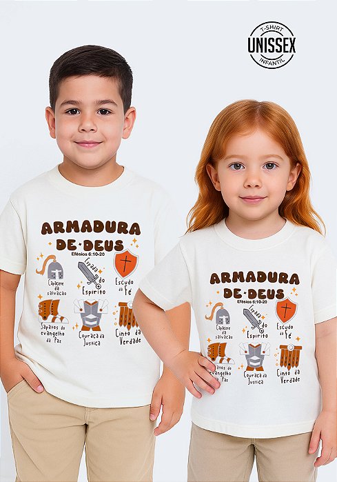 INFANTIL UNISSEX - ARMADURA DE DEUS
