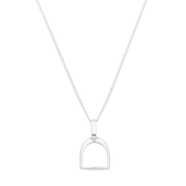 Colar estribo prata 925