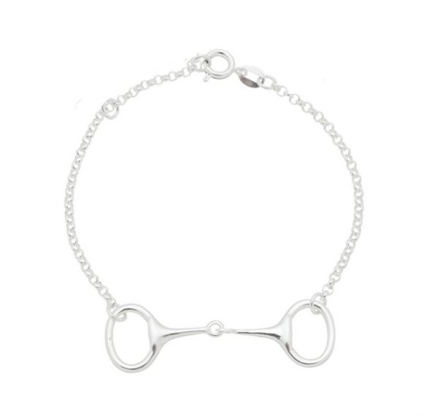 Pulseira bridão prata 925
