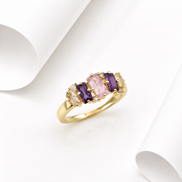 Anel essenza candy color