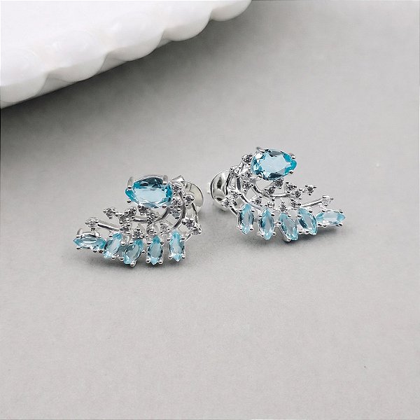 Ear cuff angel prata 925