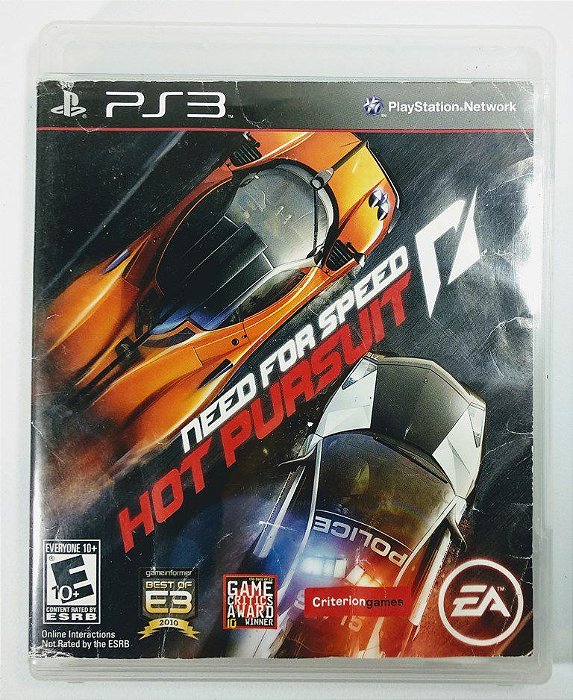 Jogo Need For Speed Hot Pursuit - PS3