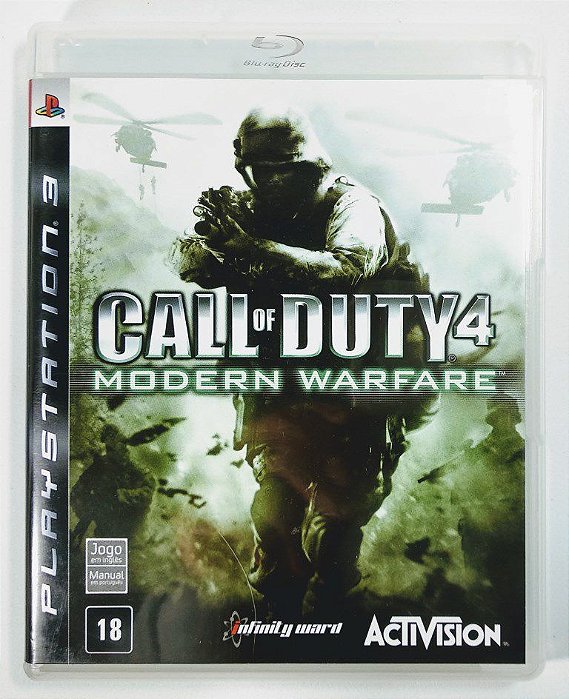 Jogo Call of Duty 4: Modern Warfare - PS3