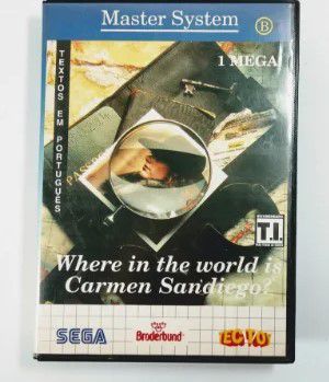 Jogo Where in the World is Carmen Sandiego! - Master System