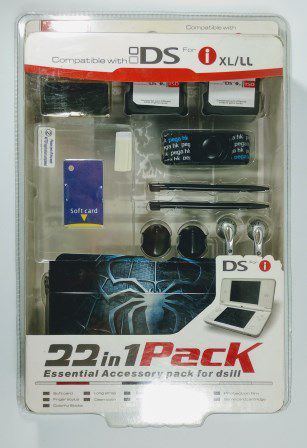22 in 1 Pack Pega para Nintendo DSI XL (LACRADO)