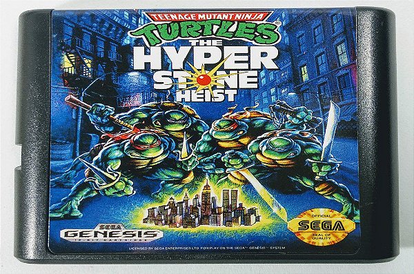 Jogo Turtles the hyperstone Heist - Mega Drive