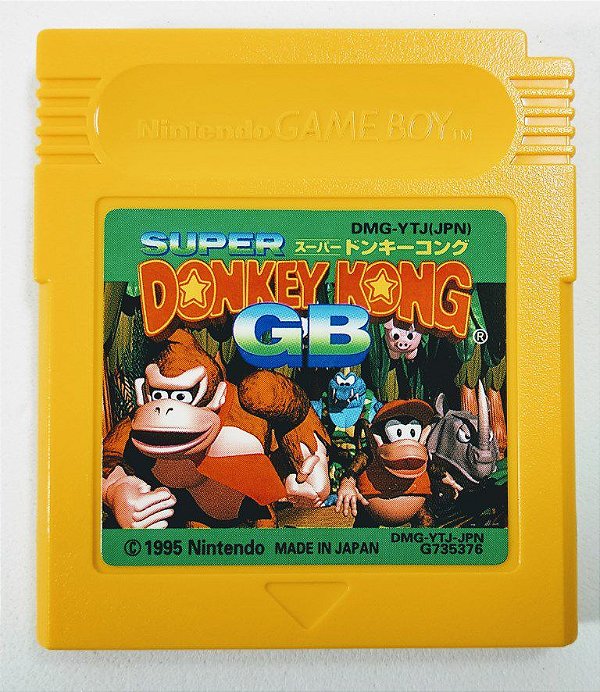 Jogo Super Donkey Kong original [JAPONÊS] - GB